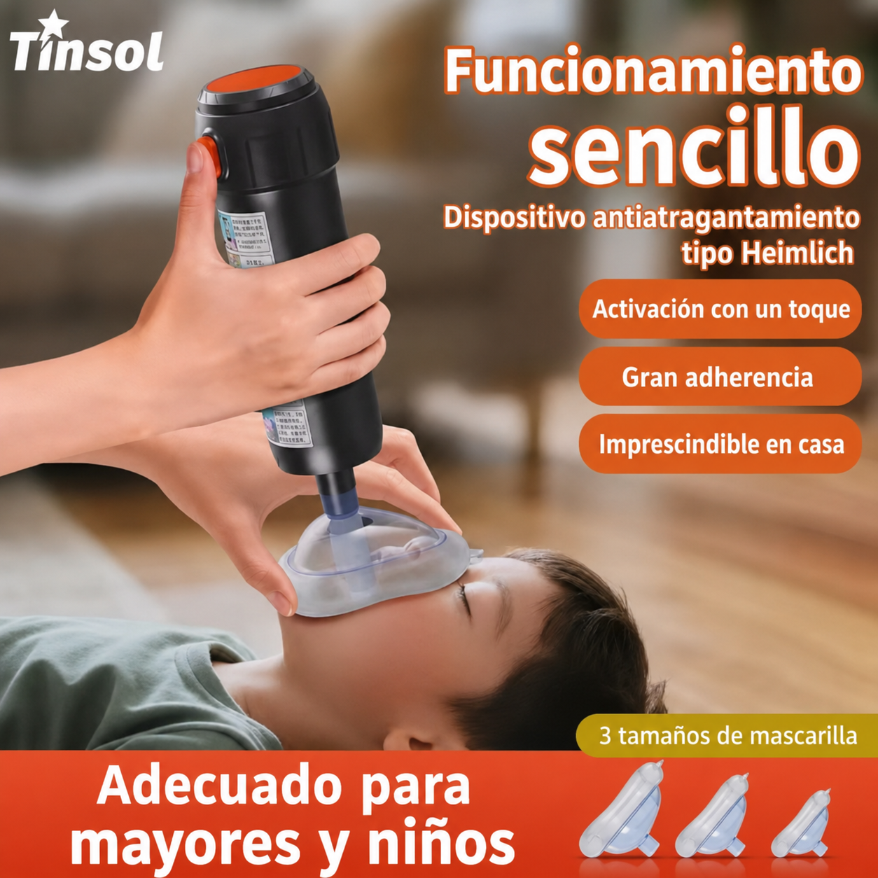 AirSafe Oxygen - Anti-Choking Device